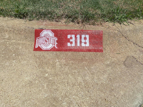 Ohio State Curbee Stencil - OHOOS-601...