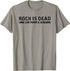 Rock is dead long live paper and scissors t-shirt...