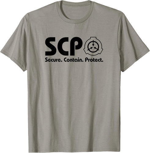SCP Secure. Contain. Protect. - SCP Foundation T-Shirt...