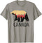Canada Vintage Grizzly Bear Nature Outdoor Souvenir Gift T-Shirt...
