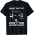 What Part Don't You Understand Funny HVAC Tech Technician T-Shirt...