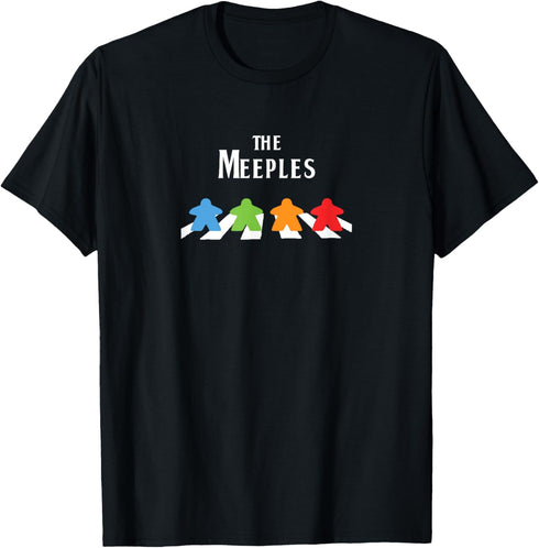 The Meeples Board Game Addict T-Shirt...