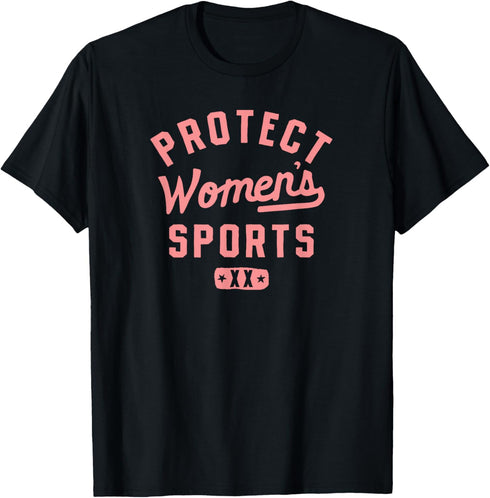 Protect Women's Sports XX Female Chromosomes Title IX T-Shirt...