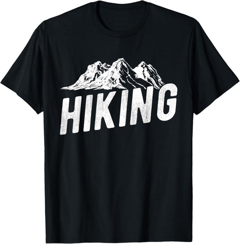 Mountains Hiking Outdoors Gift For Hiker Adventure Seeker T-Shirt...