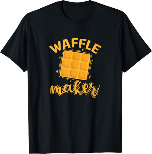 Waffles Maker Pastry Snack T-Shirt...