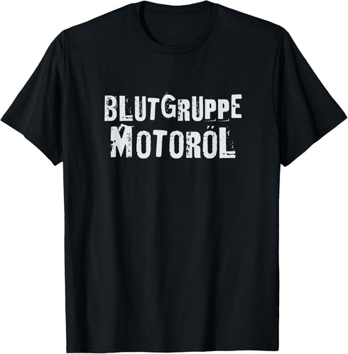Blood Type Engine Oil T-Shirt...
