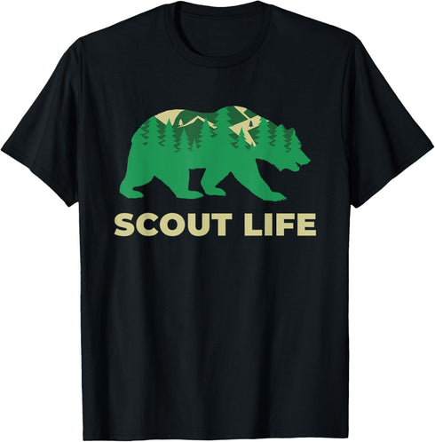 Scout Life Scouting Hiking & Outdoor T-Shirt...