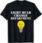 Light Bulb Change Department Dad Joke Funny Father's Day T-Shirt...