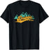 Driggs Idaho Outdoors Adventure Mountain Graphic T-Shirt...