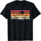 Wildlife Mountains Trees Hiking Outdoors Nature Retro Forest T-Shirt...