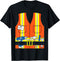 Construction Worker Costume Orange Safety Vest Tools T-Shirt...