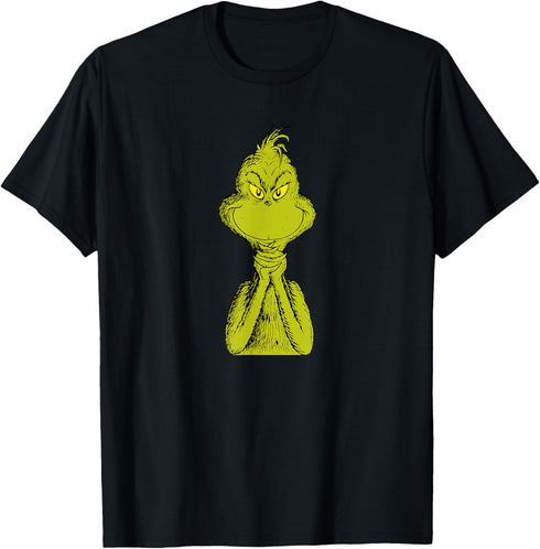 Dr. Seuss Classic Sly Grinch T-shirt T-Shirt...