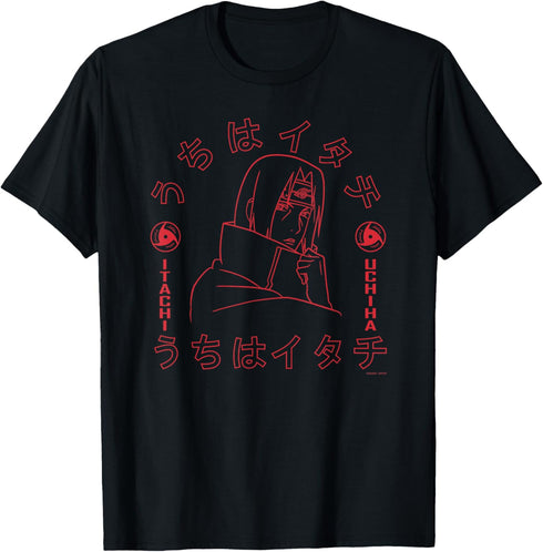 Naruto Shippuden Itachi of the Sharingan Short Sleeve T-Shirt...