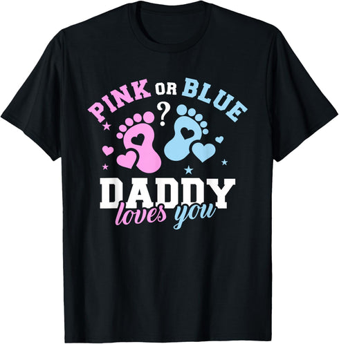 Gender reveal daddy dad T-Shirt...