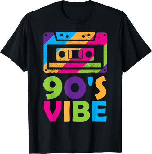 Retro Aesthetic Costume Party Outfit - 90s Vibe T-Shirt...