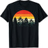 Retro Wildlife Forest Outdoors Trees Nature T-Shirt...