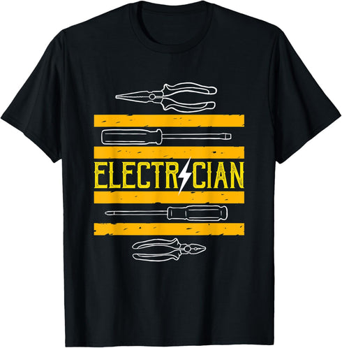 Electrical Electrician Stripper Tool Lineman Gift T-Shirt...