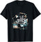 Modern Geometric Office Scene - Stylish Home Workspace T-Shirt...