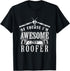 Mens Of Course I'm Awesome I'm A Roofer Funny Roofing T-Shirt...