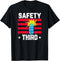 Safety Third Fireworks 4th Of July Vintage T-Shirt...