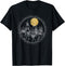 Harry Potter Hogwarts Full Moon Line Art T-Shirt...