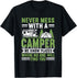 Funny Camper Outfit for Men Camping Apparel Travel Outdoor T-Shirt...