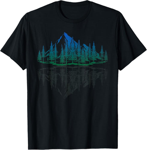 Outdoor Nature Lover Forest Trees Wildlife Mountains Nature T-Shirt...