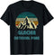 Retro Glacier National Park Mountain Outdoor Hiking Camping T-Shirt...