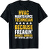 Funny HVAC Maintenance Technician Miracle Worker T-Shirt...