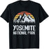 Yosemite National Park CA Camping Hiking Outdoor T-Shirt...