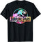 Jurassic Park Logo Tie Dye Gloss Graphic T-Shirt T-Shirt...