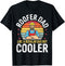 Roofer Dad Much Cooler Funny Roofing Father Mens Gift T-Shirt...