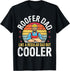 Roofer Dad Much Cooler Funny Roofing Father Mens Gift T-Shirt...