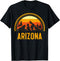 Arizona AZ Mountains Nature Outdoor Hiking Souvenir Vintage T-Shirt...