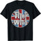 Official Distressed Union Jack Circle Logo Short Sleeve T-Shirt...