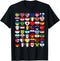 Flags of the Countries of the World,International Gift Short Sleeve T-Shirt...