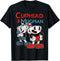 Cuphead & Mugman Black Classic Fit T-Shirt - Adult Crew Neck Short Sleeve...