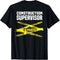 Construction Crew & Highway Worker Road Safety Supervisor T-Shirt...