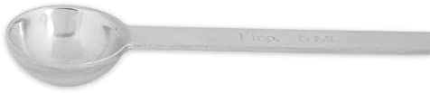 RSVP International Endurance Kitchen Collection Open Stock Measuring Spoon, Stainless Steel, Dishwasher Safe, 1-Teaspoon
