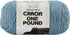 Caron One Pound Solids Yarn, 16oz, Gauge 4 Medium, 100% Acrylic - Azure- For Crochet, Knitting & Crafting ( 1 Piece )