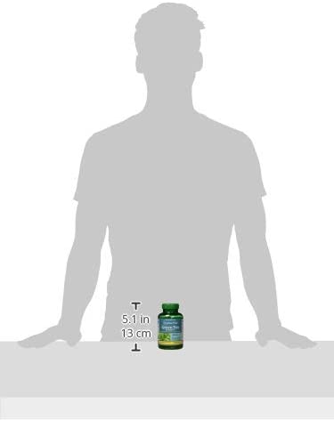 Puritans Pride Green Tea Standardized Extract 315 Mg Capsules, 200 Count
