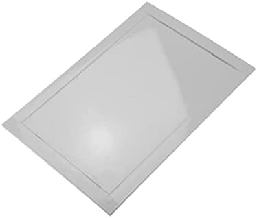 Vent Systems 8'' x 12'' Inch Access Panel - Easy Access Doors - ABS Plastic - Access Panel for Drywall, Wall and Ceiling Electrical and Plumbing Service Door Cover