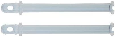 2-Pack Nespresso Delonghi Lattissima Plus Aspiration Milk Tube Suction Silicone Pipe 5313226701