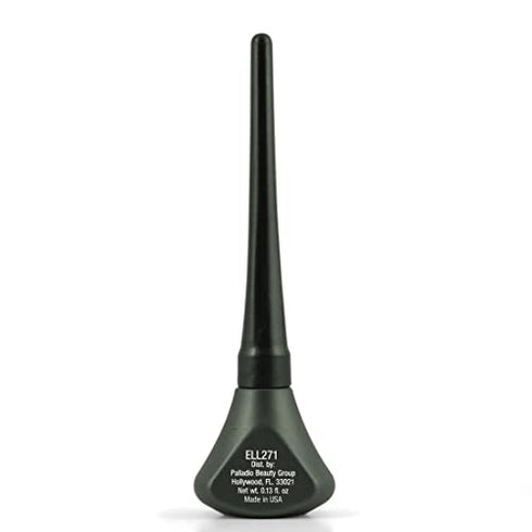 Palladio Liquid Eyeliner, Highly Pigmented and Waterproof Eyeliner, For Intense Eye Definition, Smear-proof Eyeliner Liquid, Includes Easy Grip Wand and Felt Tip Eyeliner Applicator, Emerald Isle