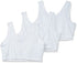 Fruit of the Loom Women's Tank Style Sports Bra - 3 Pack 9012 44 White/Black/Grey
