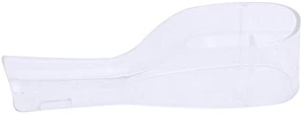 Travel Electric Toothbrush Heads Cover Plastic Protective Cap Case Compatible with Oral-B Long Dual-Heads Replacement Tooth Brush Heads(6 Pack) Clear