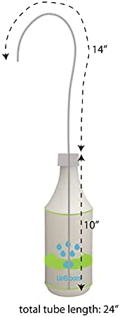 Original UpBloom 32oz (1000 ml) Plant Water Bottle for Hanging Plants, Succulents and Multipurpose Watering with Adjustable Long Reach Neck Design | Indoor or Outdoor | Made in The USA