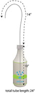 Original UpBloom 32oz (1000 ml) Plant Water Bottle for Hanging Plants, Succulents and Multipurpose Watering with Adjustable Long Reach Neck Design | Indoor or Outdoor | Made in The USA