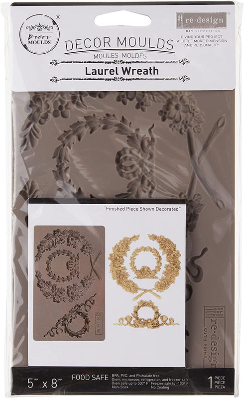 PRIMA MARKETING INC Redesign Mould 5X8 WTH, Laurel Wreath