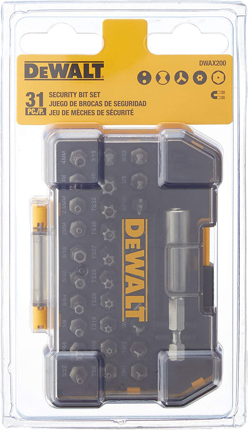 DEWALT Screwdriver Set, Security, 31-Piece (DWAX200)